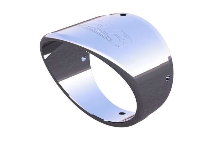 Tab Performance 4 inch Exhaust Tips (Sold Individually 1 pc) - Black Slash Tips 4-EXHAUST-TIPS-B