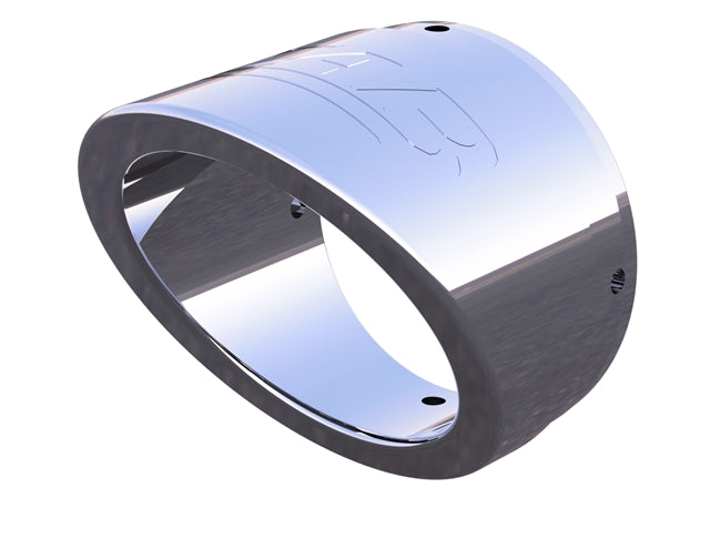 Tab Performance 4.5 inch Exhaust Tips (Sold Individually 1 pc) - Chrome Straight Tips 4.5-EXHAUST-TIPS-C2