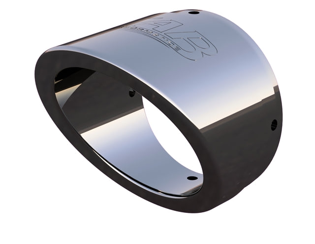 Tab Performance 4.5 inch Replacement Exhaust Tips | Specialty Finishes - Midnight Chrome Straight Cut 4.5-EXHAUST-TIPS-SF-M2
