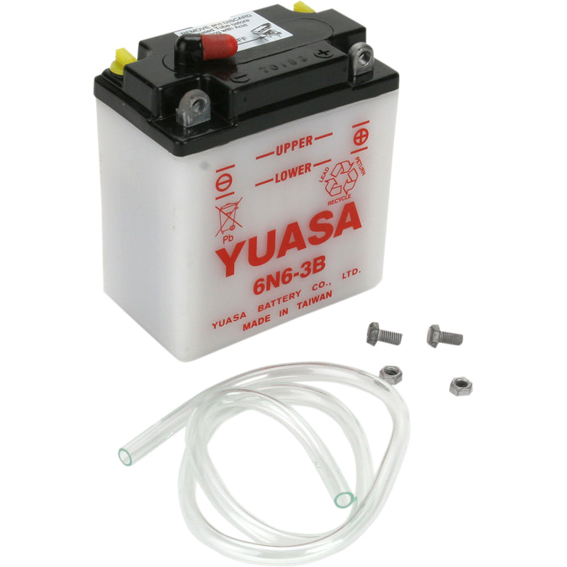 Yuasa Conventional Battery - YUAM2660B Honda Motorcycles 1970-1982
