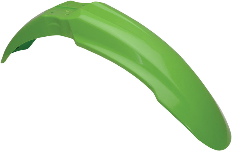 Acerbis Front Fender Green - 2040350403 For Kawasaki KX 125 / KX 250 / KX 450 2003-2008 | Suzuki RMZ 250 2004-2006