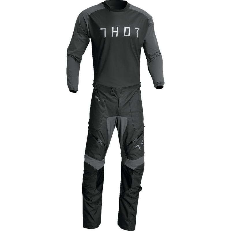 THOR Terrain Jersey Black/Charcoal