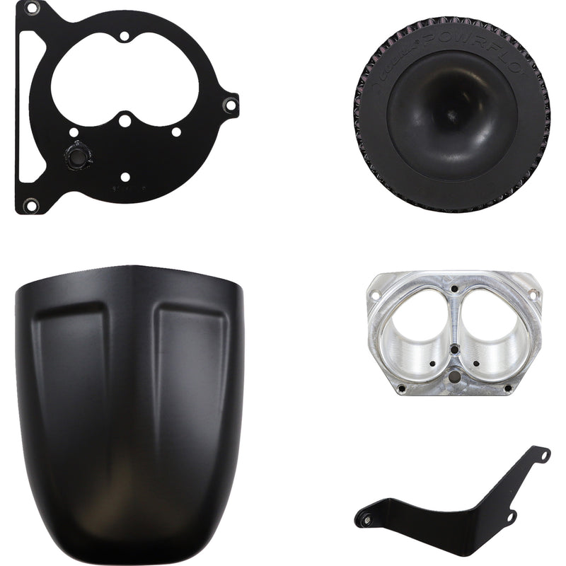 Cobra Powrflo Venturi Air Cleaner - 06-0245B-SB Yamaha V-Star 1300 2007-2017
