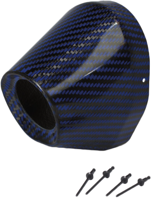 Pro Circuit 794-9037 PC4022-0007 CARBON END CAP BLUE 1 3/4" I.D.