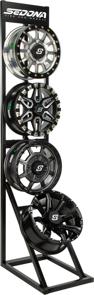 Sedona 570-SEDDISP2 A003-WPS-S SEDONA WHEEL DISPLAY HOLDS FOUR WHEELS