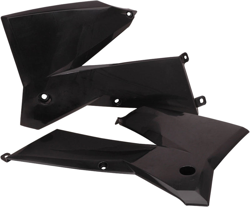 Acerbis Radiator Shrouds Black - 2043670001 KTM Dirt Bikes 2005-2007