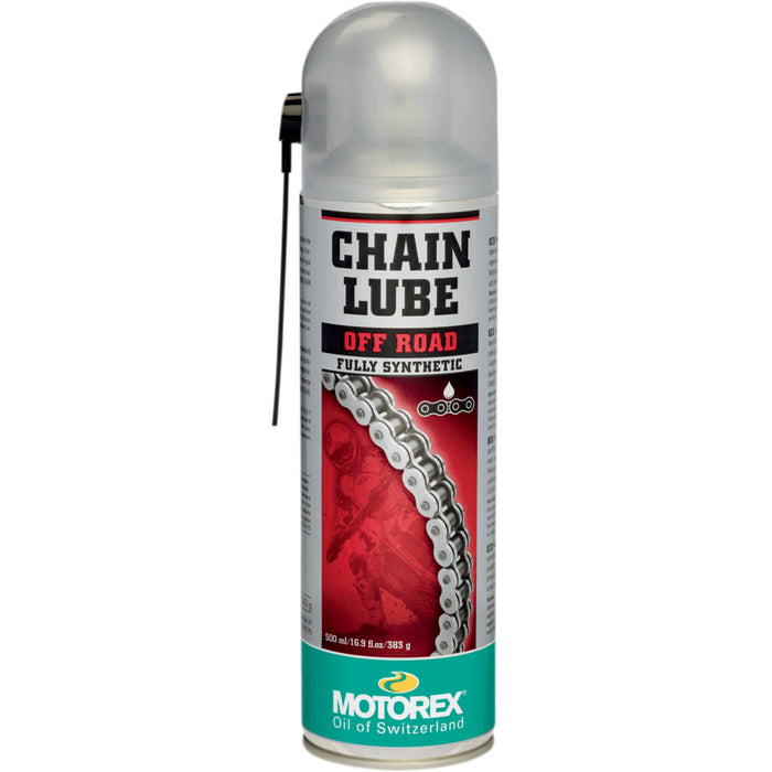 MOTOREX 3605-0004 302281 Chain Lube Off-Road 622 Dirt Chain Lube Spray - 500ml - Aerosol