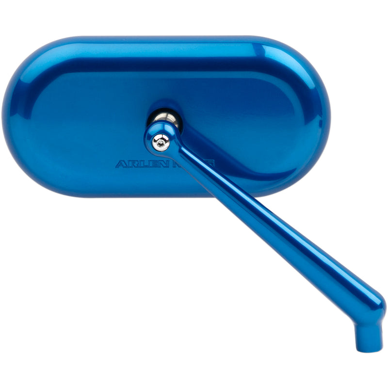ARLEN NESS 0640-1399 13-177 Forged Oval Mirror - Side View - Oval - Blue - Right