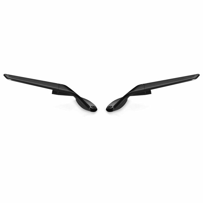 Rizoma 58-BSS032B BSS032B STEALTH SPORT MIRROR BLACK PAIR HON