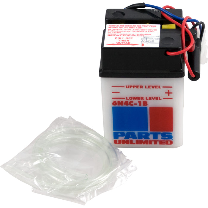 PARTS UNLIMITED R6N4C-1B Conventional Battery