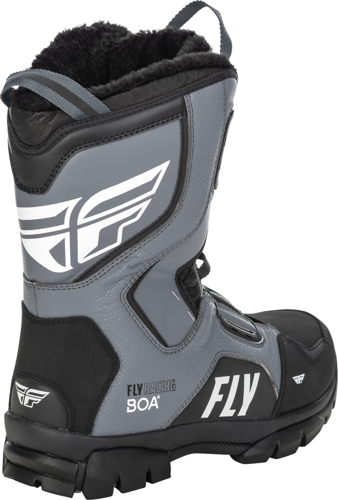 Fly Racing 361-96609 361-96609 MARKER BOA BOOT BLACK/GREY SZ 09