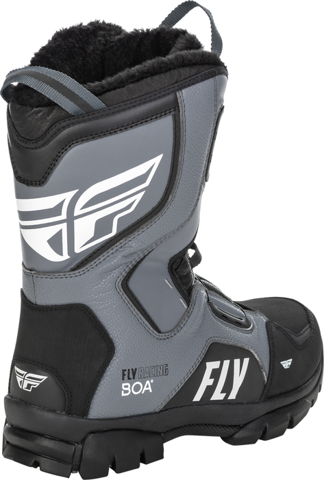 Fly Racing 361-96615 361-96615 MARKER BOA BOOT BLACK/GREY SZ 15