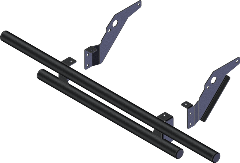 KFI Products Rear Bumper Black - 101935 Honda Pioneer 2021-2022