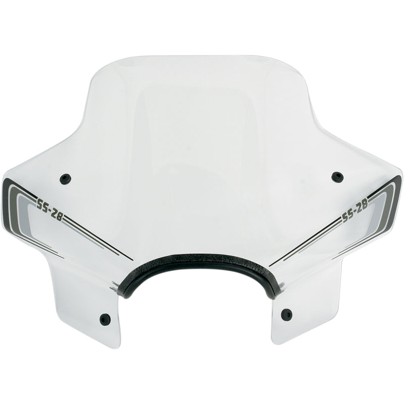 Slipstreamer Sport Fairing Windshield - SS-28-C For Kawasaki Motorcycles 1973-2011 | Honda Motorcycles 1968-1989 | Suzuki Motorcycles 1991-2019