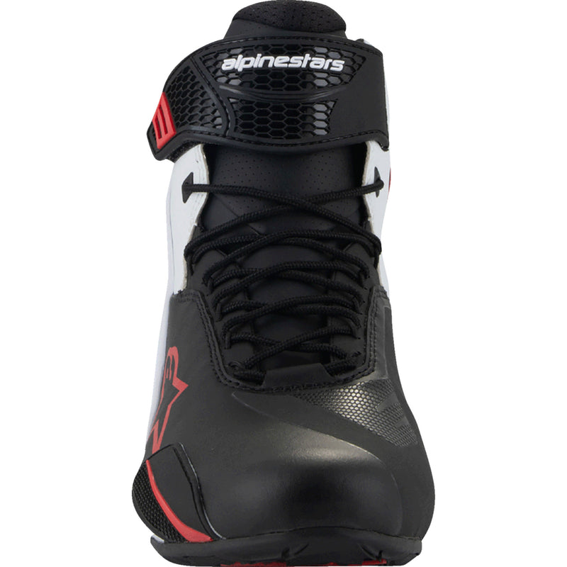 ALPINESTARS Faster-4 Shoes Black/White/Red - US
