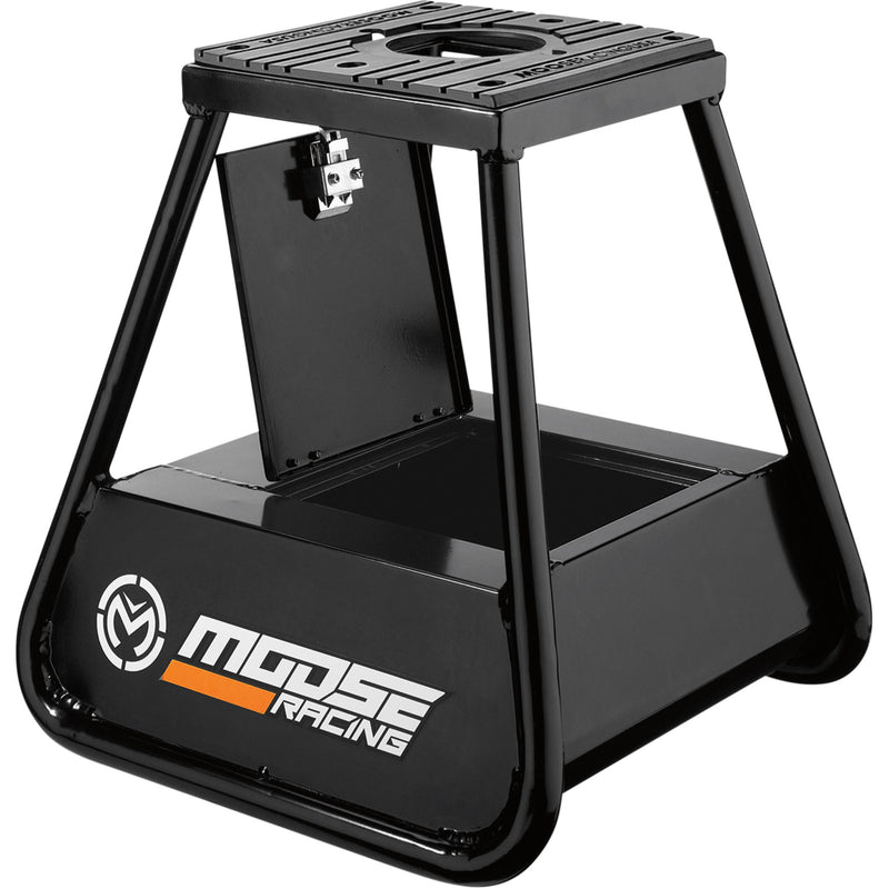 MOOSE OFFROAD 4101-0458 4101-0458 Storage Stand Bike Stand - with Storage - Black