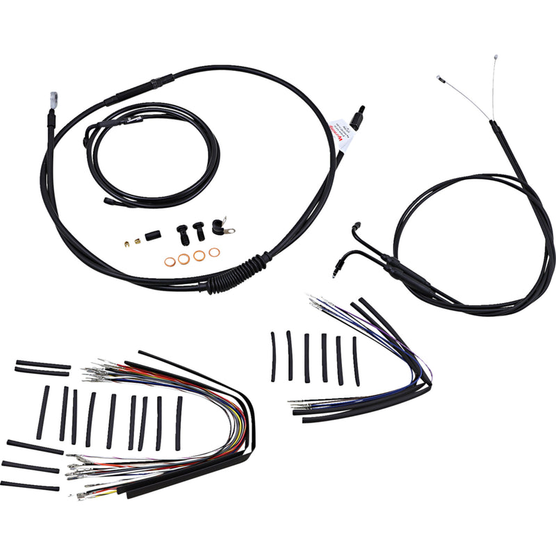 Burly Brand Complete Cable Kit - B30-1020 For Harley Softail 2007-2010