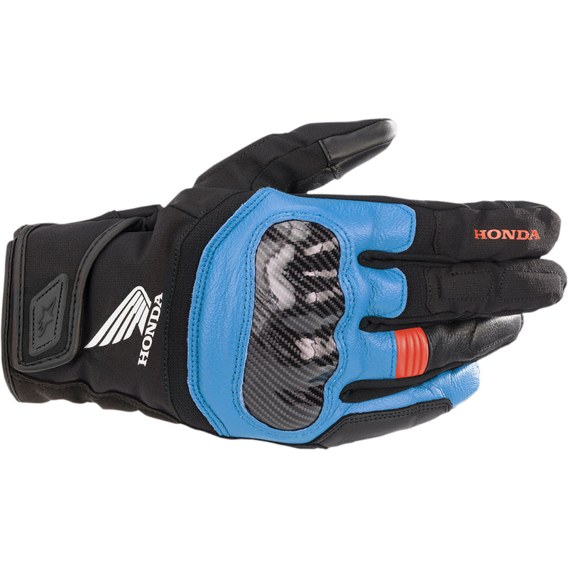 ALPINESTARS Honda SMX Z Drystar® Gloves Black/Blue/Bright - Red