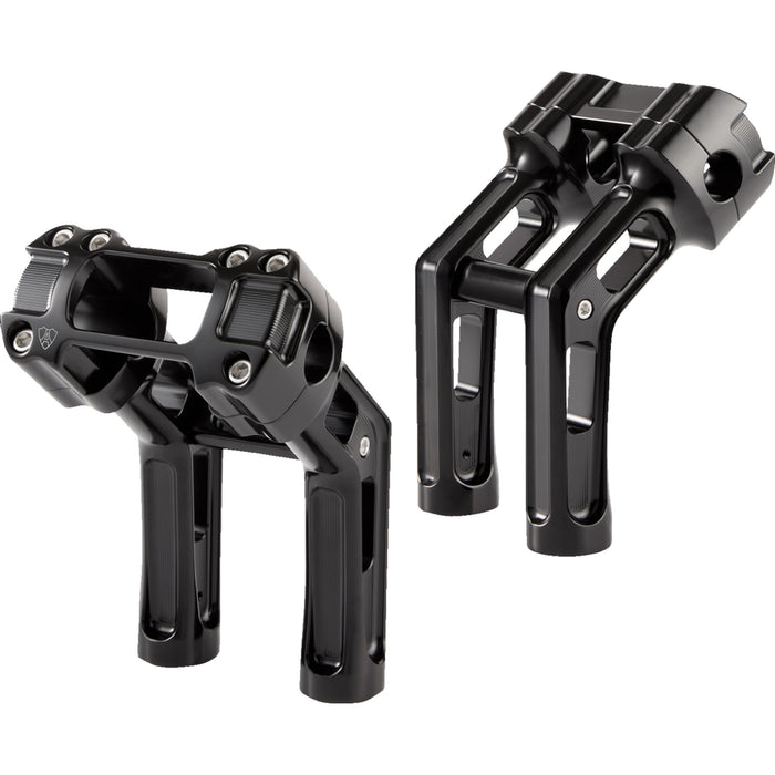 ARLEN NESS 0602-1655 520-066 Wayback Risers 7" - softail - black