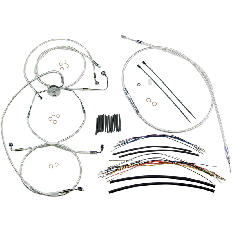 Magnum Shielding Cable Kit - 387321 For Harley Road Glide 2008-2013