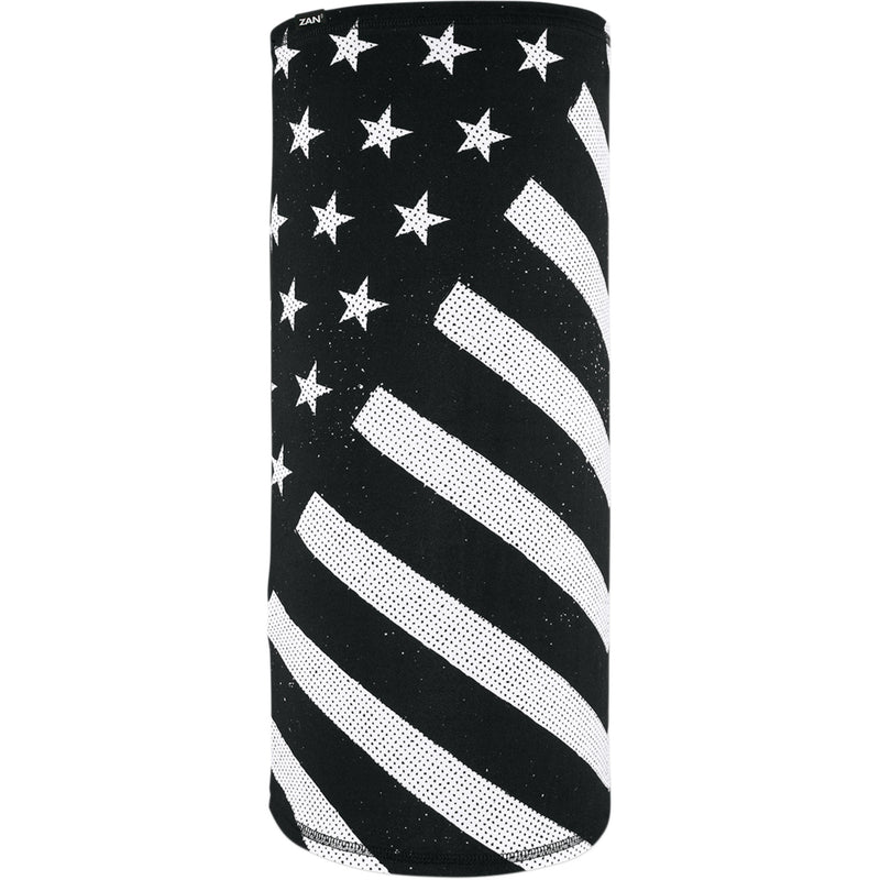 ZAN HEADGEAR 2502-0215 TL091 Motley Tube® SportFlex® black/white flag