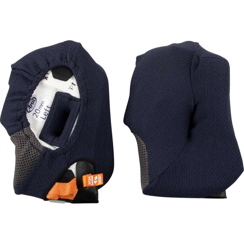 ARAI HELMETS Corsair-X/Quantum-X/Signet-X Helmet Cheek Pads mm