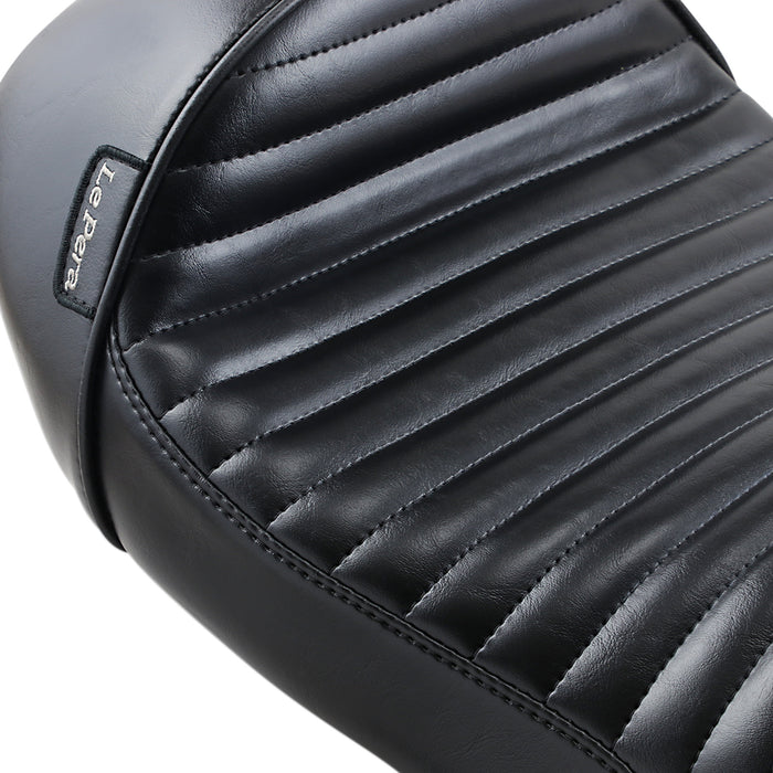 LE PERA 0802-0877 LK-427 PT Stubs Cafe Seat - Pleated - Black