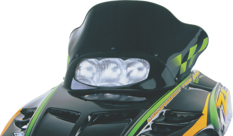Powermadd 10-12220 12220 COBRA W/S LOW BLK/GRN 14" A/C ZR2