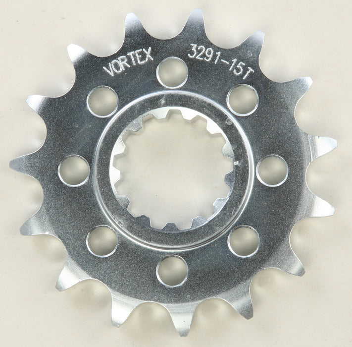 Vortex 3-329115 3291-15 FRONT CS SPROCKET STEEL 15T-520 YAM
