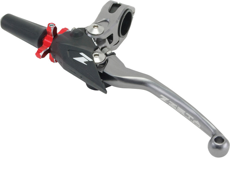Zeta Pivot Perch FP 4-Finger Titanium RED - ZE43-2410 For Yamaha Dirt Bikes 1998-2016 | Honda CR 125 / CR 250 / CRF 450 / CRF 250 2000-2016