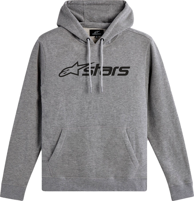 Alpinestars 482-73244M 1244-52030-1126-M BLAZE HOODIE V3 GREY HEATHER/BLK MD