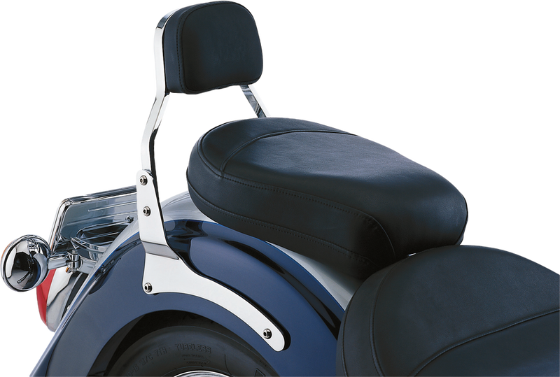 Cobra Mini Sissy Bar W PAD Chrome Honda VTX1300S /1800R - 02-4660 Honda VTX1800R / VTX1300S 2002-2007