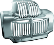 Kuryakyn 7784 Oil Cooler Cover 11-16 Touring Chrome - Photo - Primary