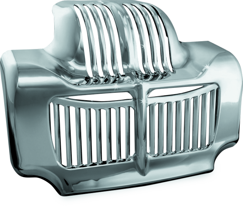 Kuryakyn 7784 Oil Cooler Cover 11-16 Touring Chrome - Photo - Primary