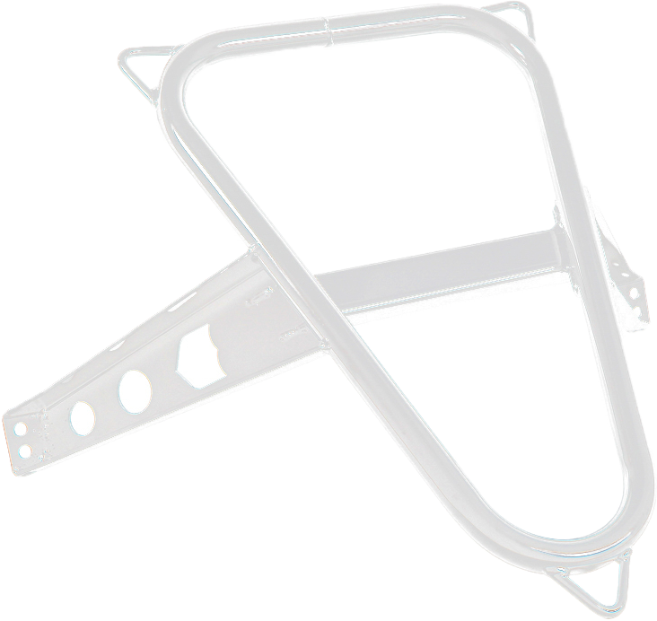 Pro Armor Spare Tire Mount Matte White Pearl POL - P141U300MWP Polaris RZR 2014-2021