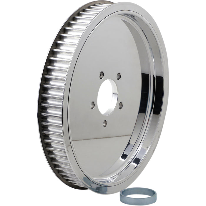 BELT DRIVES LTD. DS-325817 RPP-65 Polished 1-1/2" Rear Belt Pulley 1.50" Pulley - Plain - 65 Tooth