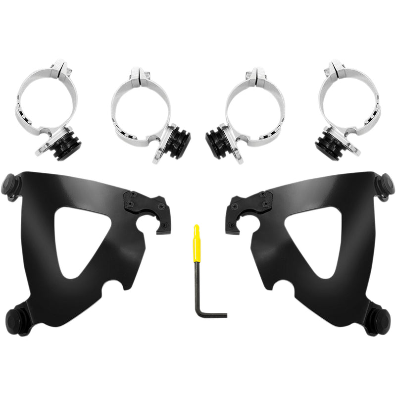 Memphis Shades Trigger Lock Mounting Kit - MEB2035 For Harley Softail Low Rider 2018-2020
