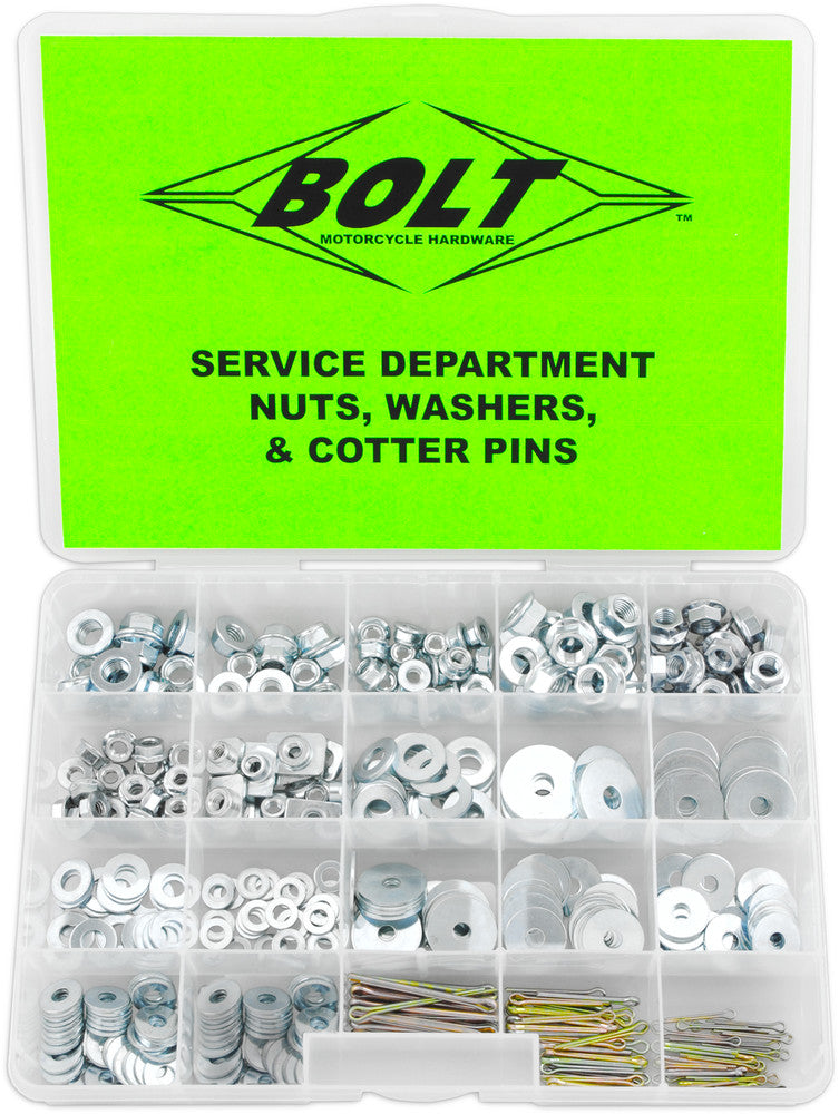 Bolt 020-00203 SVCNWSC NUT/WASHER/COTTER PINS KIT
