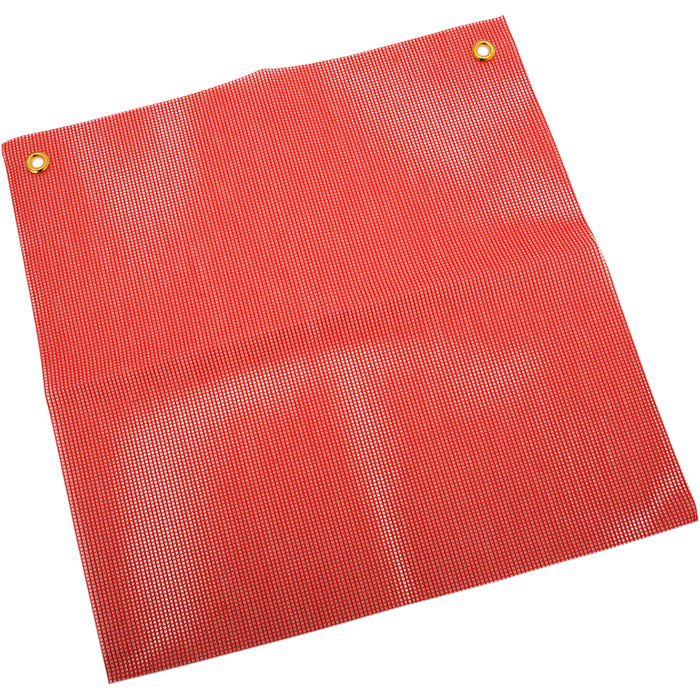 STEADYMATE 0521-1451 9123 Warning Flag 18" x 18" - mesh