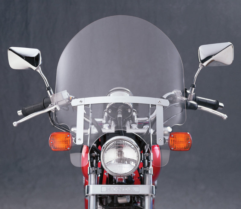 National Cycle Dakota 3.0 Windshield 17.5X18 - NC125A For Harley 1979-2017 | Suzuki 650 Savage / 650 Boulevard / Boulevard 1995-2009