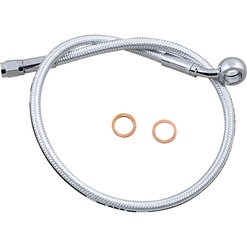Magnum Shielding Designer Series Brake Line - AS378122 For Harley Softail Low Rider 2020-2023