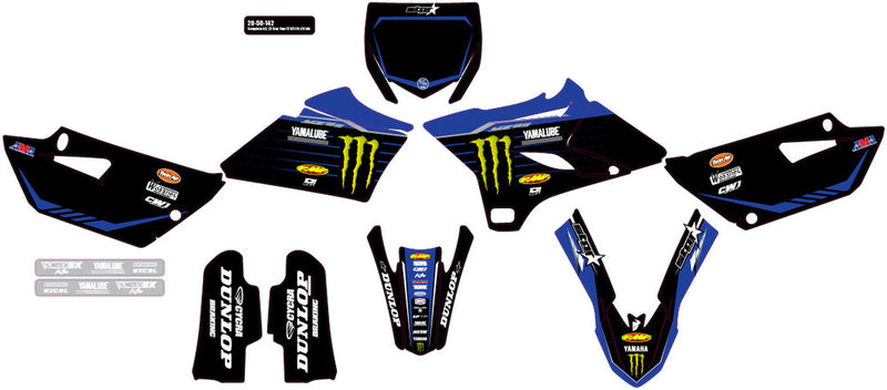 D-Cor Complete Kit 22 Star Yamaha White BG - 20-50-142 Yamaha YZ 85 2019-2021