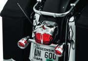 Kuryakyn 9009 Zombie Taillight Cover Chrome - User 1