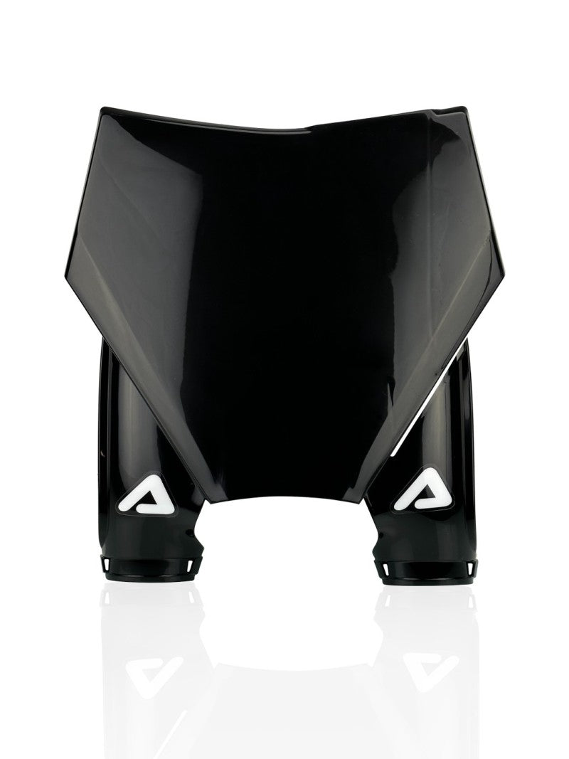 Acerbis 2983160001 23+ KTM SX125-300/SX-F250-450/XC125-300/XC-F250-450 Front Number Plate-raptor 2 - Black - Photo - Primary