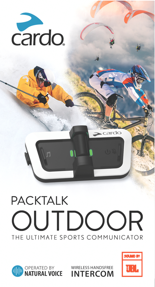 Cardo 71-5072 SP000010 PALKTALK OUTDOOR SINGLE WHITE