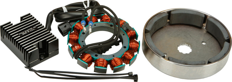 Cycle Electric Alternator Kit BIG Twin Pass Thru - CE-22APR For Harley Motorcycles 1980-1998