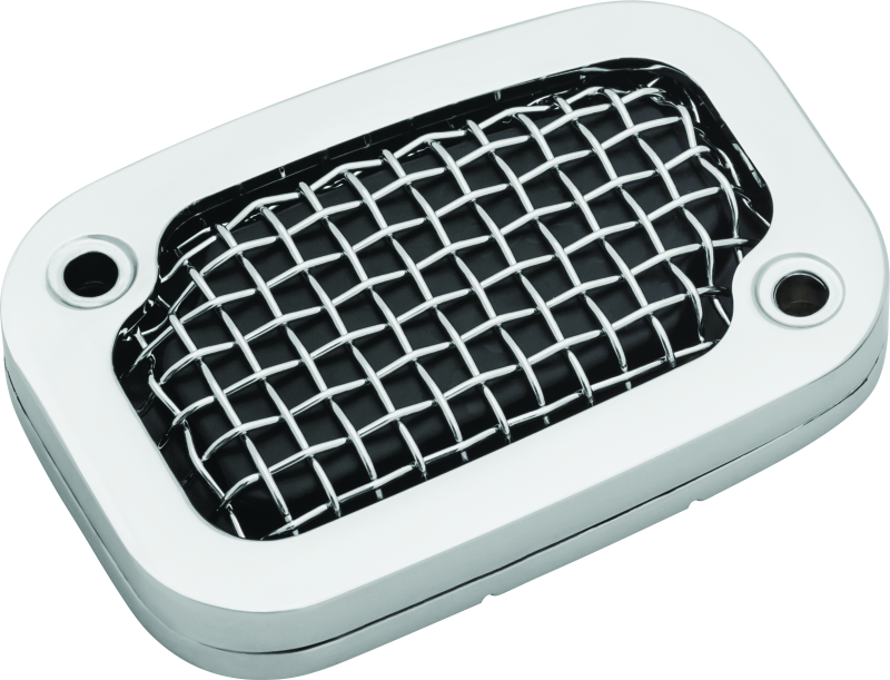 Kuryakyn 6532 Mesh Master Cylinder Cover Clutch Chrome - Photo - Primary