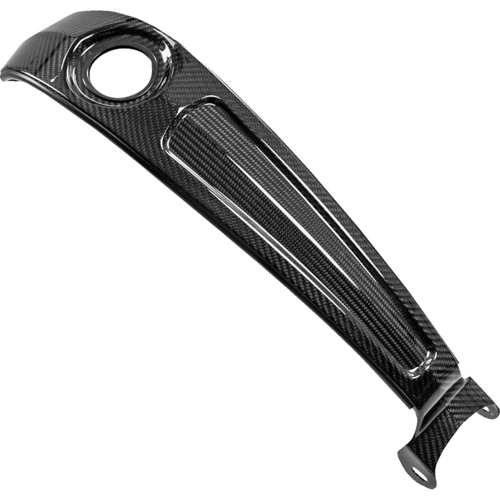 SADDLEMEN 2201-0311 CF-818-30-002 Center Fill Carbon Fiber Dash Console Dash Console - Center Fill - Carbon Fiber/Gloss - Harley-Davidson® - Softail