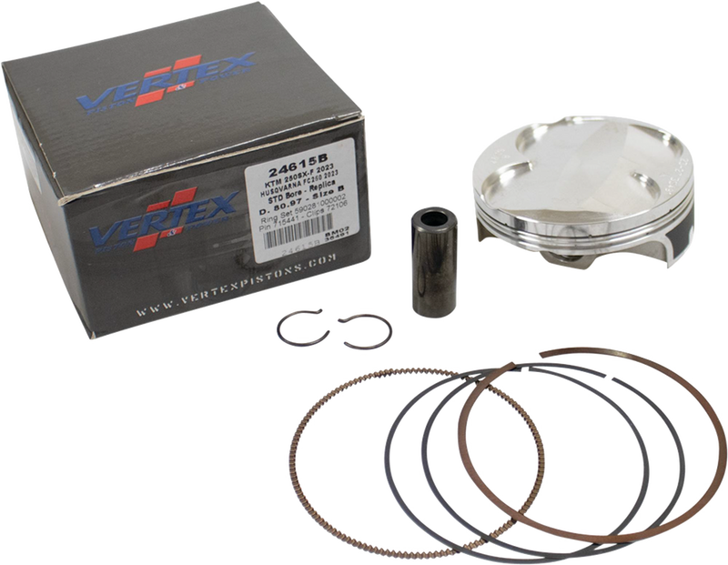 Vertex Forged Replica Piston Kit - 24615B Husqvarna FE 250 2024