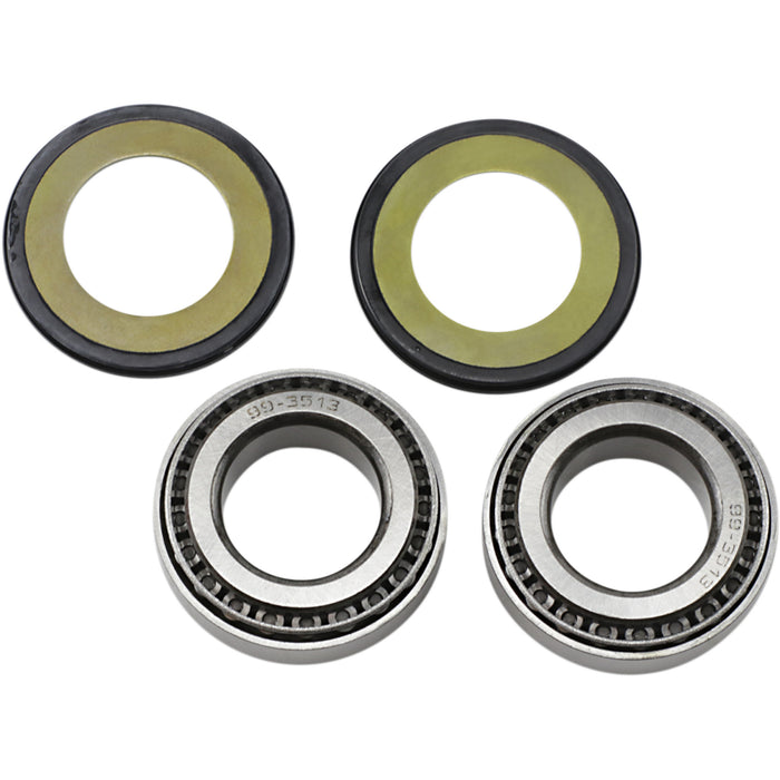 ALL BALLS 22-1024 22-1024 Steering Stem Tapered Roller Bearings and Seals Kit Steering Stem Bearing